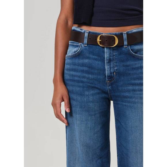 NEW CITIZENS OF HUMANITY lyra wide leg crop jean in ambry - Picture 5 of 5